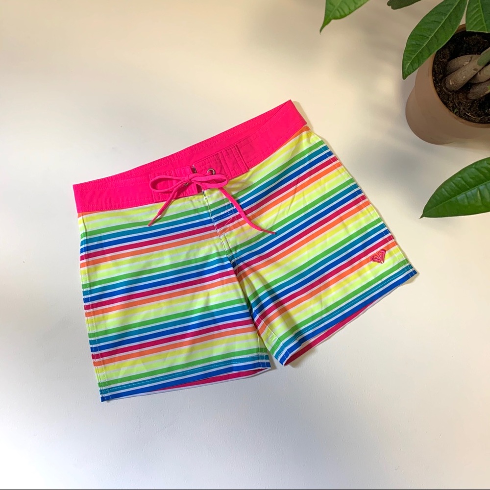 Roxy Girl Rainbow Boardshorts
